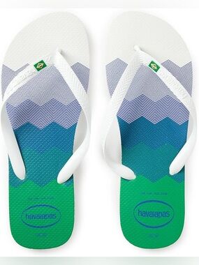Havaianas Brasil Fresh Flip Flops. Size 6
